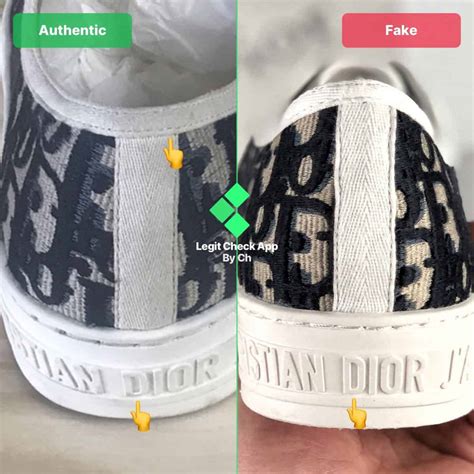 dior slippers real vs fake